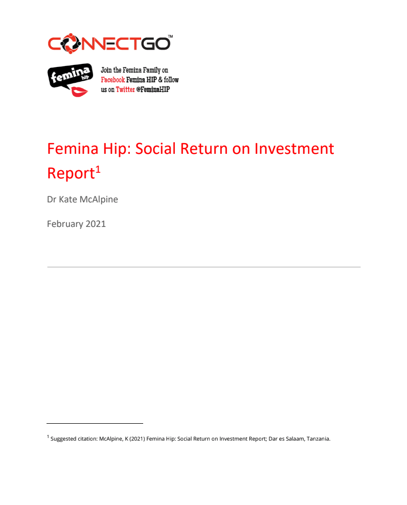 Femina Hip: Social Return on Investment Report